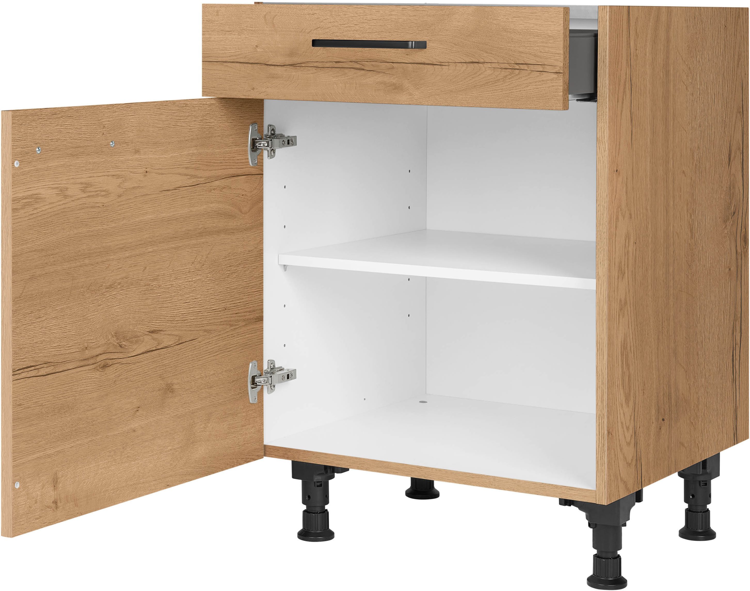 nobilia Hängeschrank ""Structura", vormontiert, mit zwei Einlegeböden,", Br günstig online kaufen