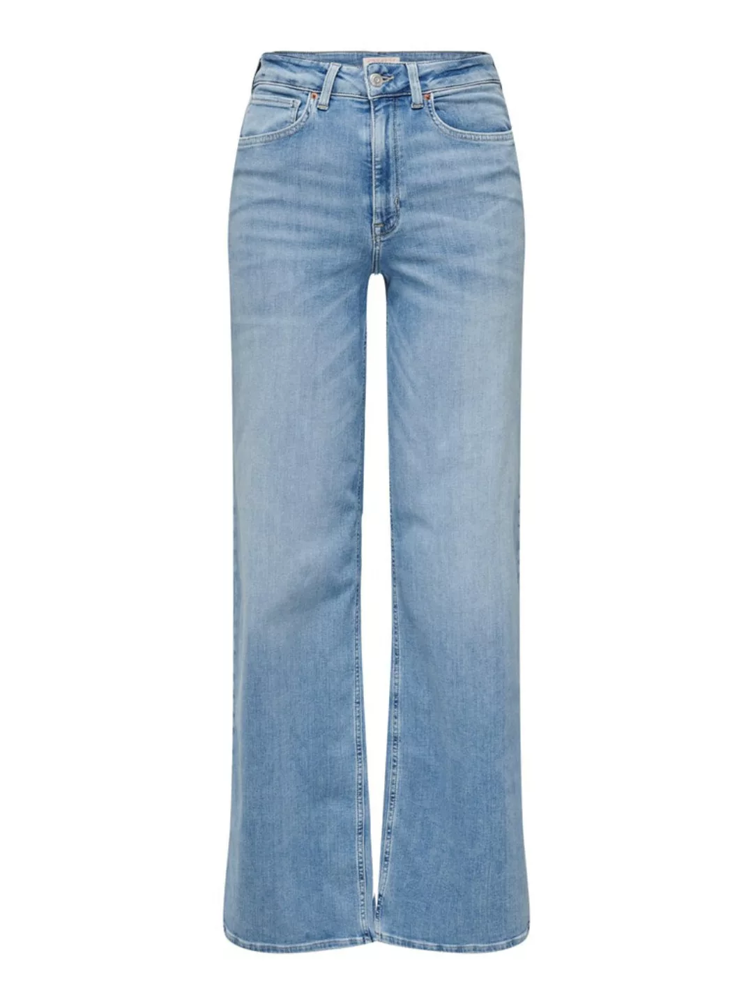ONLY High-waist-Jeans "ONLMADISON – High Waist Jeans mit weitem Bein für Ko günstig online kaufen