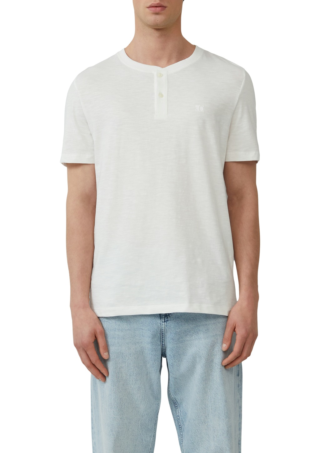 s.Oliver T-Shirt mit Logo Print günstig online kaufen