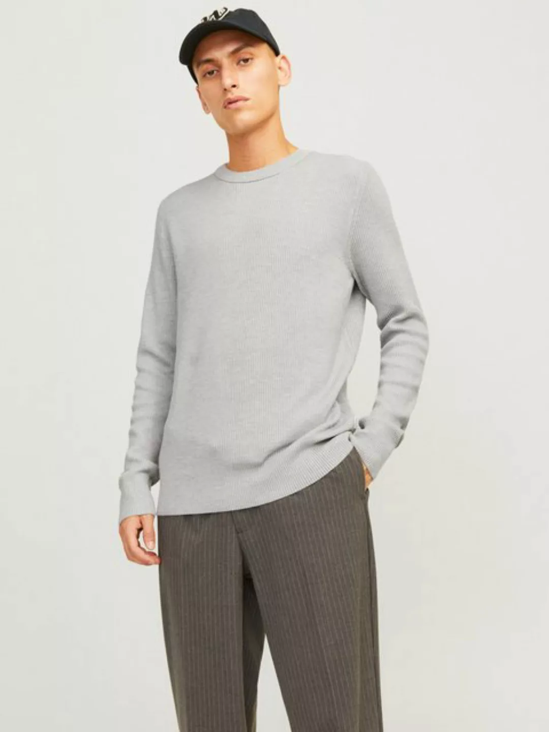 Jack & Jones Rundhalspullover JJEPERFECT KNIT CREW NECK SN günstig online kaufen