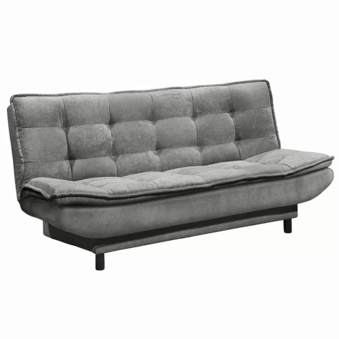 Schlafsofa mit Bettkasten in 188x118 cm PIRNA-09, in der Farbe dark grey günstig online kaufen