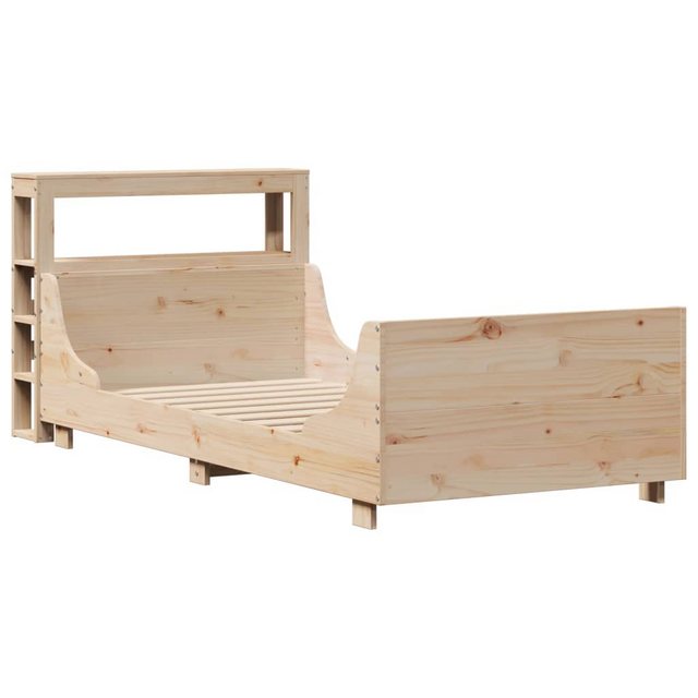 vidaXL Bett Massivholzbett ohne Matratze 75x190 cm Kiefernholz günstig online kaufen