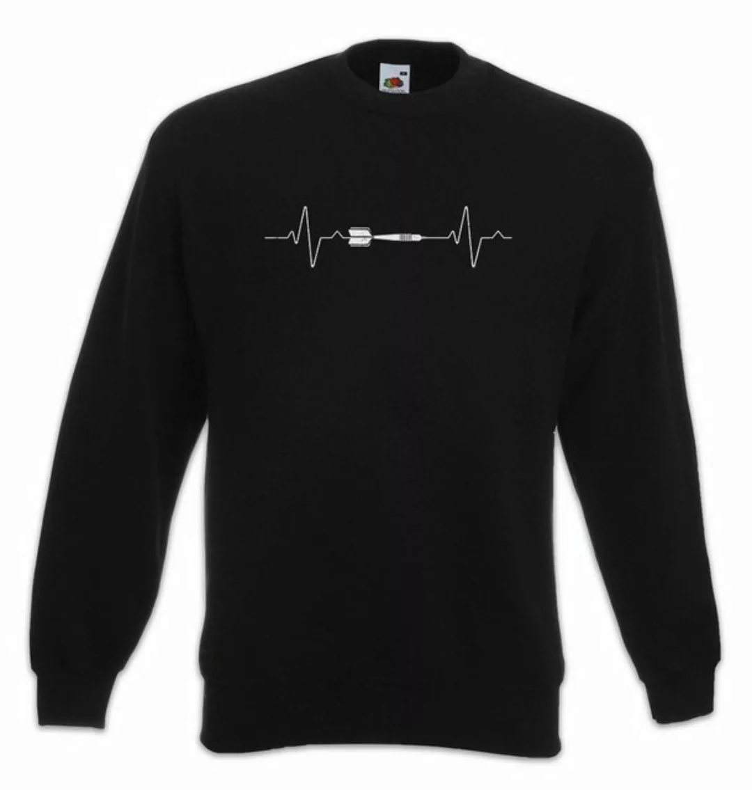 Urban Backwoods Sweatshirt Heart Rate Darts Sweatshirt Dartpfeil Spiel Spor günstig online kaufen