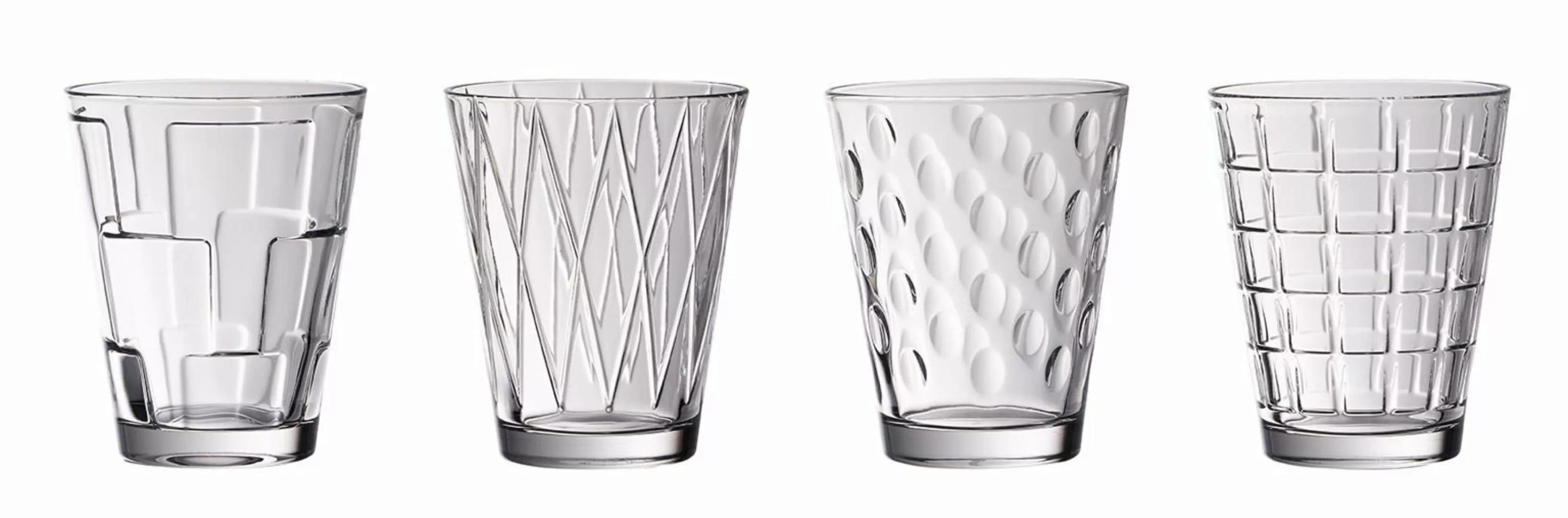 Villeroy & Boch Dressed Up Wasserglas 4er Set Trinkgläser transparent günstig online kaufen