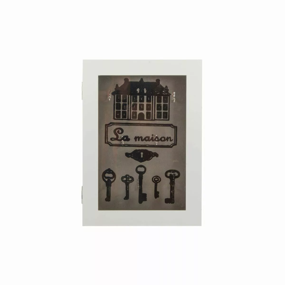 Schlüsselschrank Dkd Home Decor Mdf Weiß (23 X 32 X 6 Cm) günstig online kaufen