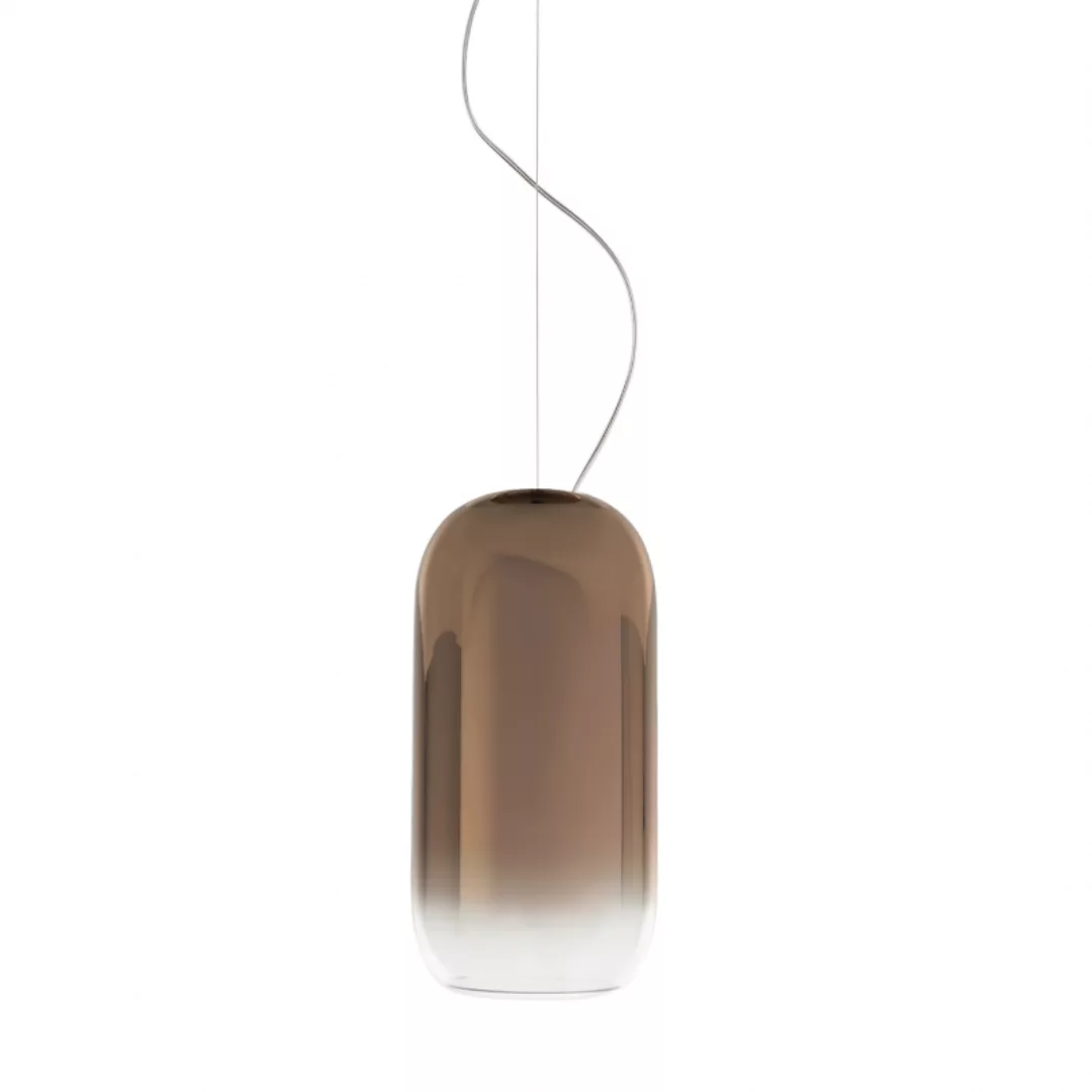 Artemide Gople Mini Hängelampe, bronze/schwarz günstig online kaufen