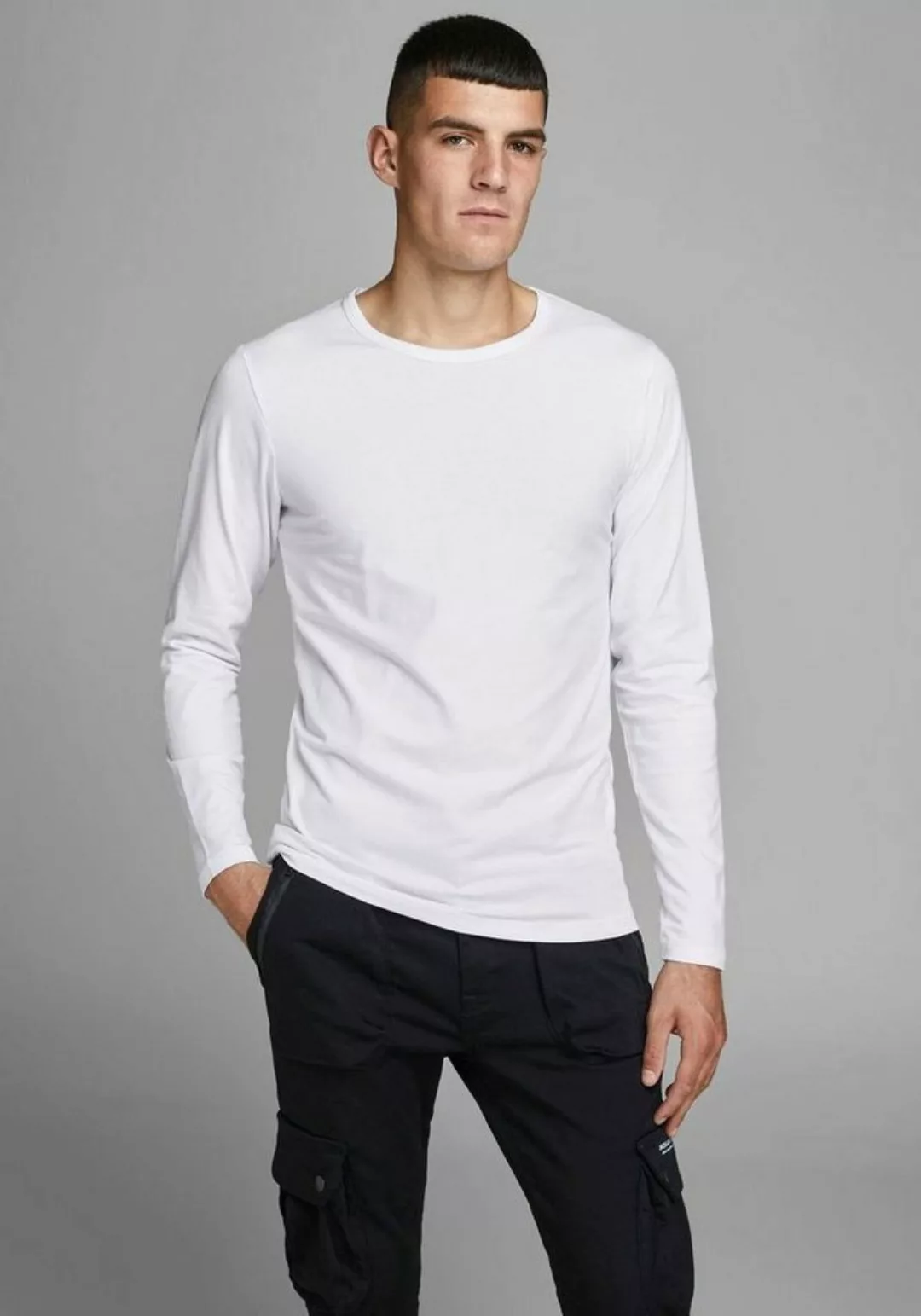 Jack & Jones Longsleeve BASIC TEE günstig online kaufen