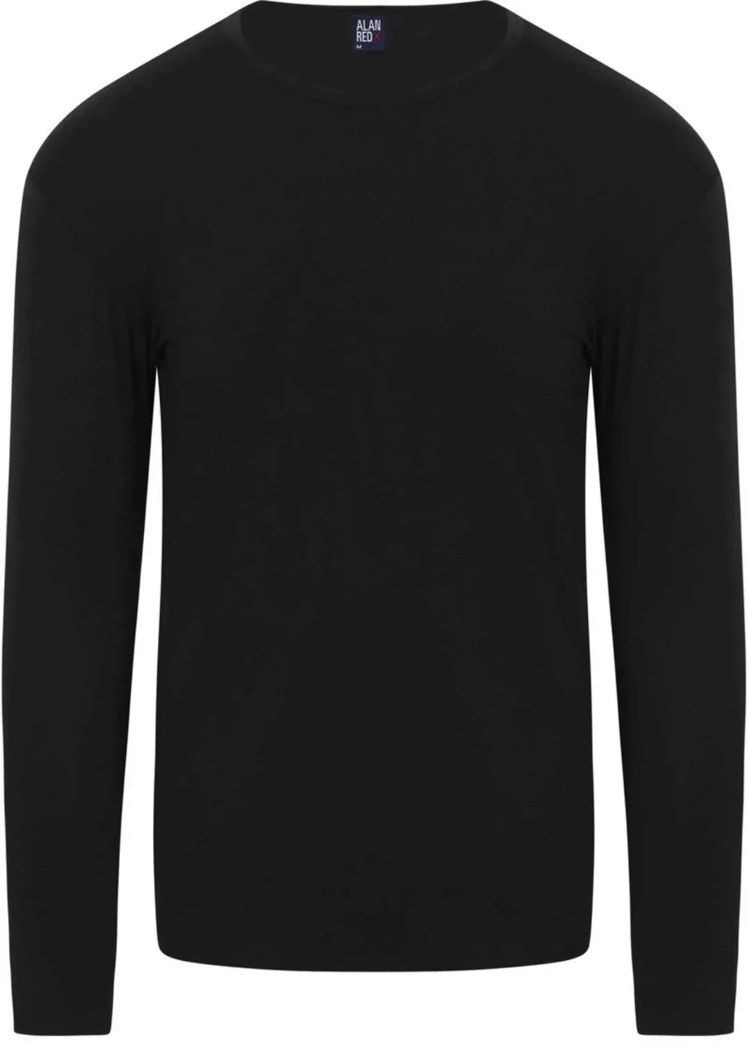 Alan Red Olbia Longsleeve T-shirt Schwarz - Größe S günstig online kaufen