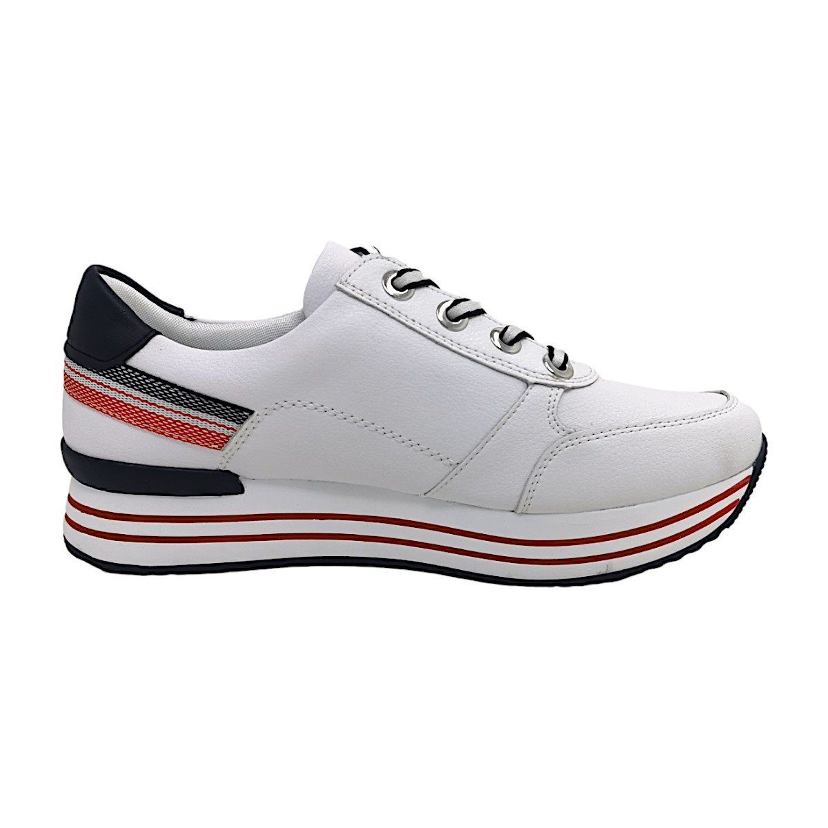 Remonte Plateausneaker, mit Wechselfußbett, Freizeitschuh, Halbschuh, Schnü günstig online kaufen