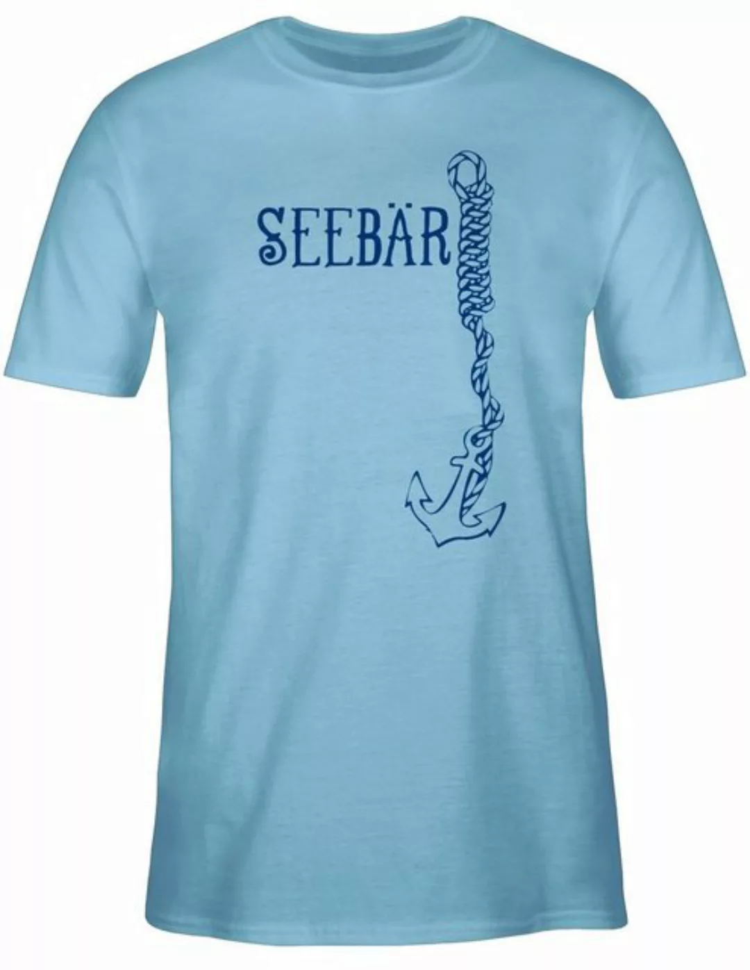 Shirtracer T-Shirt Seebär Anker Boot & Schiff Deko günstig online kaufen