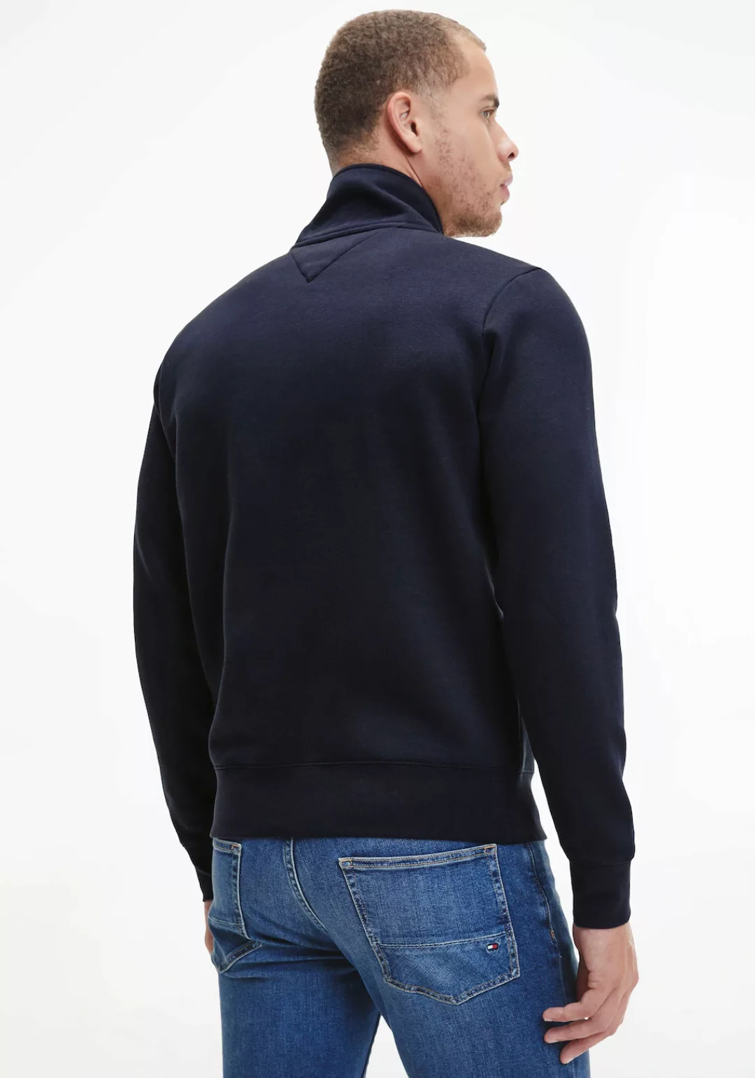 Tommy Hilfiger Sweatshirt TOMMY LOGO MOCKNECK günstig online kaufen