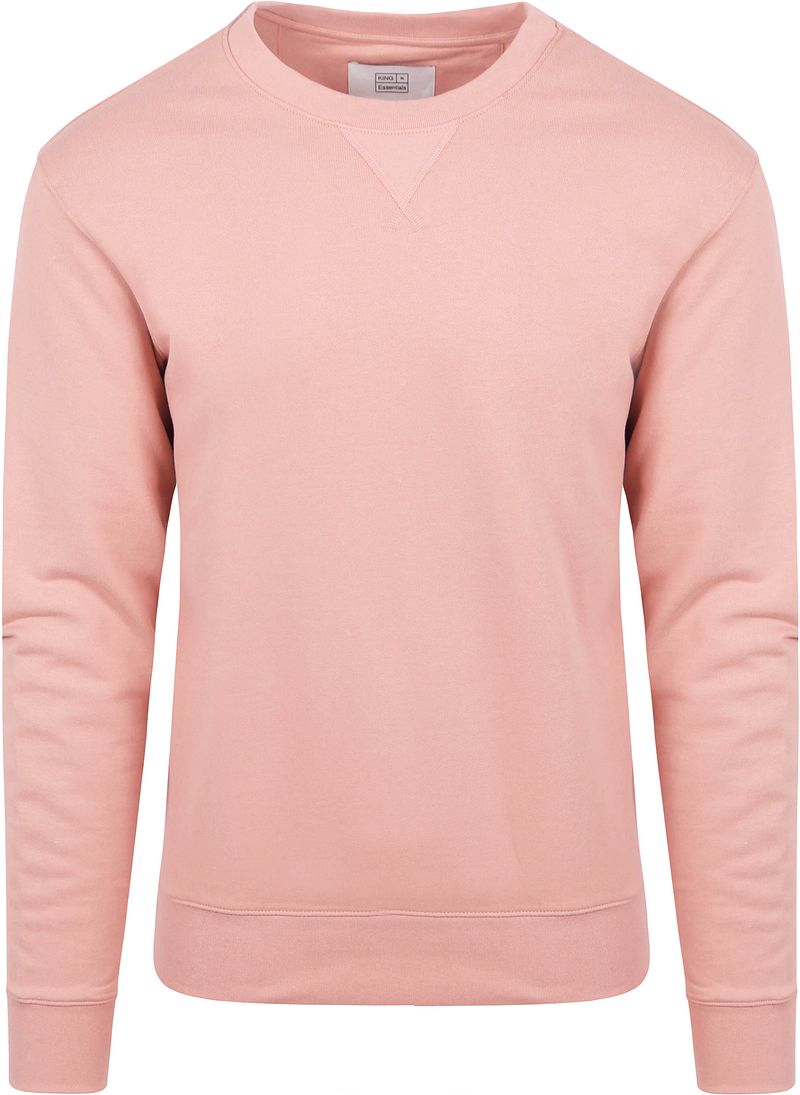 King Essentials The George Sweater Rosa - Größe XL günstig online kaufen