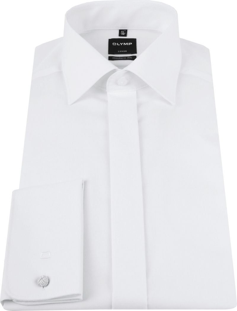 OLYMP Luxor Modern Fit Smokinghemd SL7  - Größe 40 günstig online kaufen