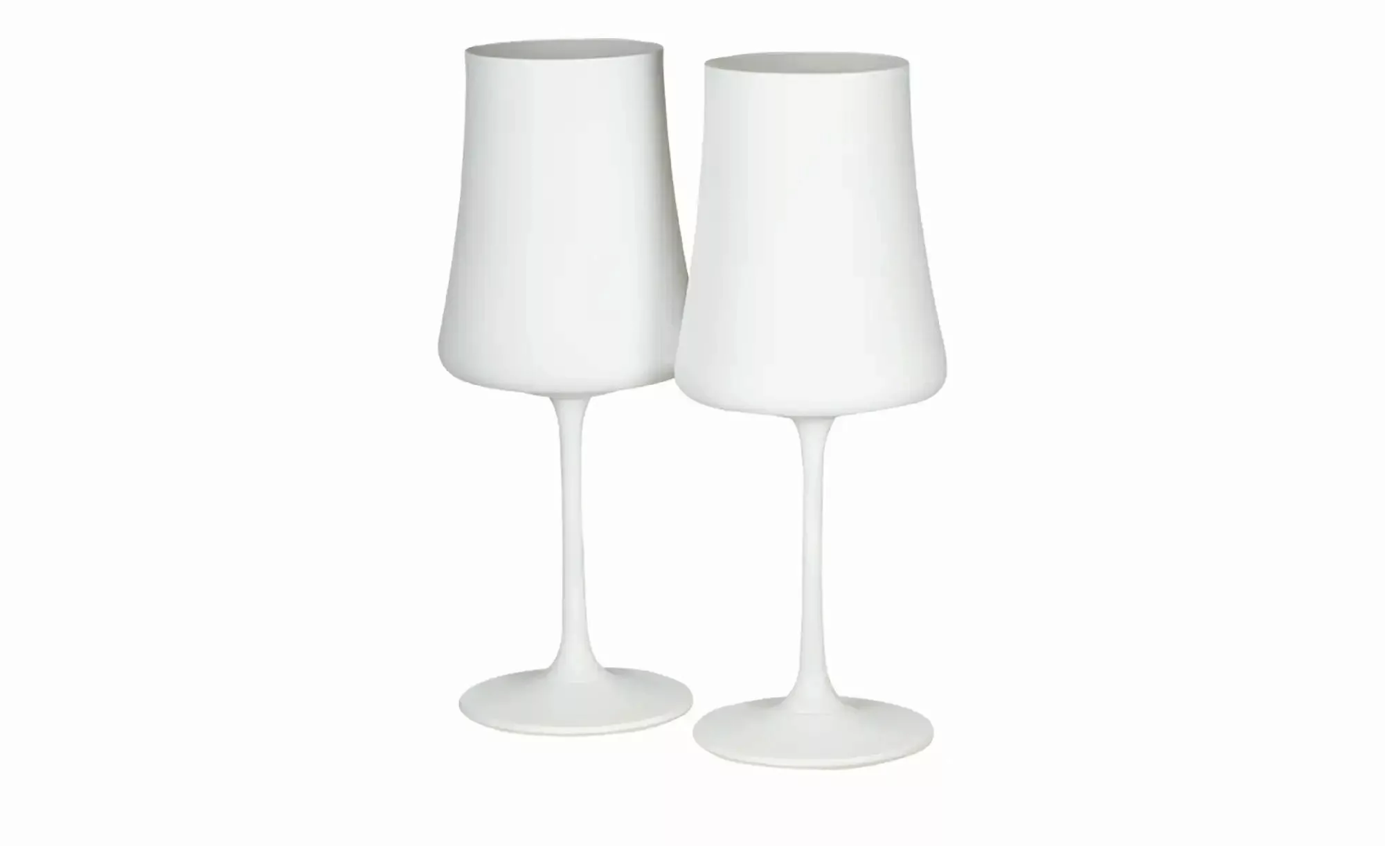 Peill+Putzler Weinkelche  2er-Set  Las Vegas ¦ weiß ¦ Glas ¦ Maße (cm): H: günstig online kaufen