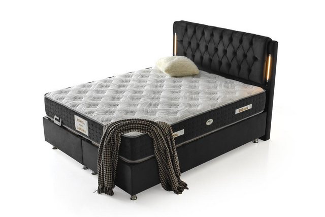 Sitwell Boxspringbett BAHAMA Set (mit Bettkasten, Matratze und Kopfteil), D günstig online kaufen