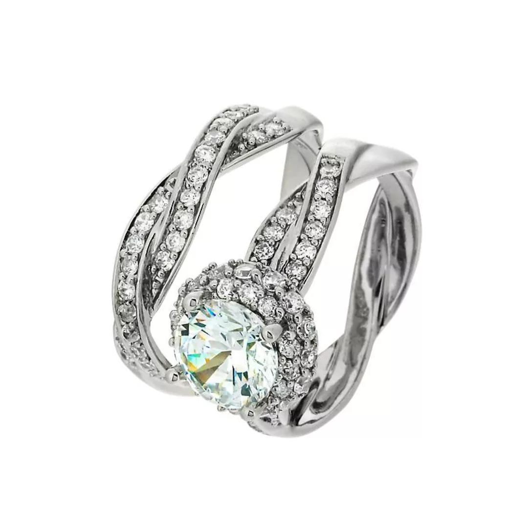 Ring Lyss aus 925 Sterling Silber Schmuck für Damen Cosmopolitan Gr.17 günstig online kaufen