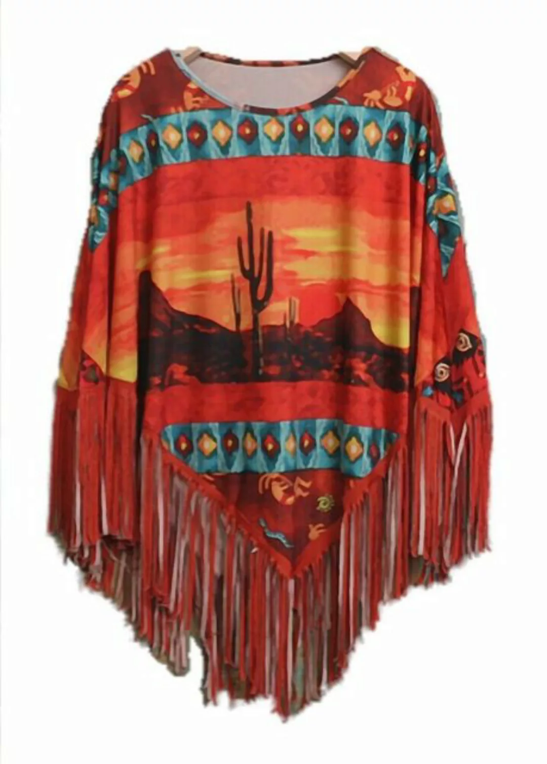 Westernlifestyle Poncho Desert Graphic Collection günstig online kaufen