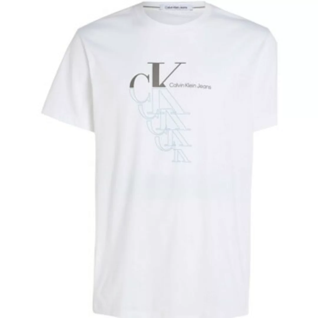Ck Jeans  T-Shirts & Poloshirts Monogram Echo Graphi günstig online kaufen