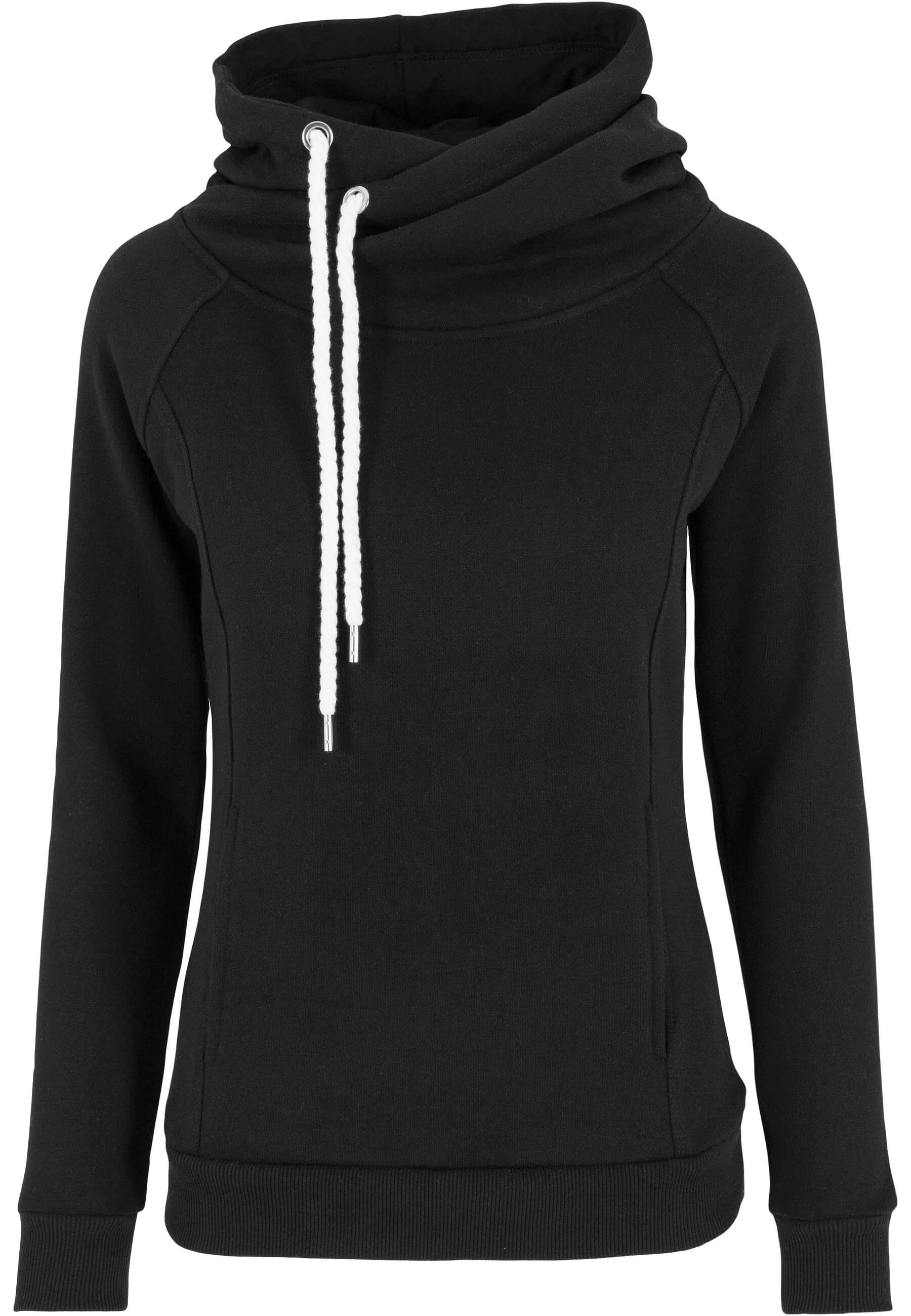 URBAN CLASSICS Rundhalspullover "Urban Classics Damen Ladies Raglan High Ne günstig online kaufen