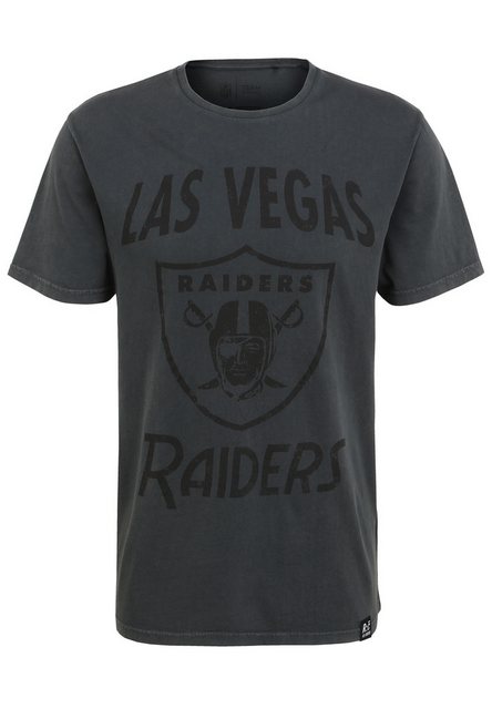 Recovered T-Shirt NFL Raiders Logo GOTS zertifizierte Bio-Baumwolle günstig online kaufen