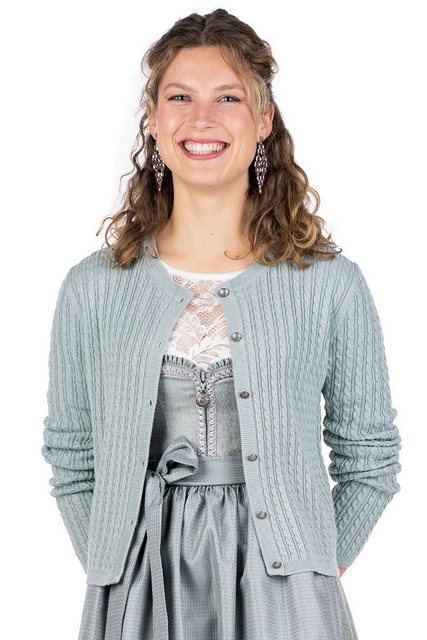 Hammerschmid Trachtenjacke Trachten Strickjacke - REIT - jadegrün günstig online kaufen