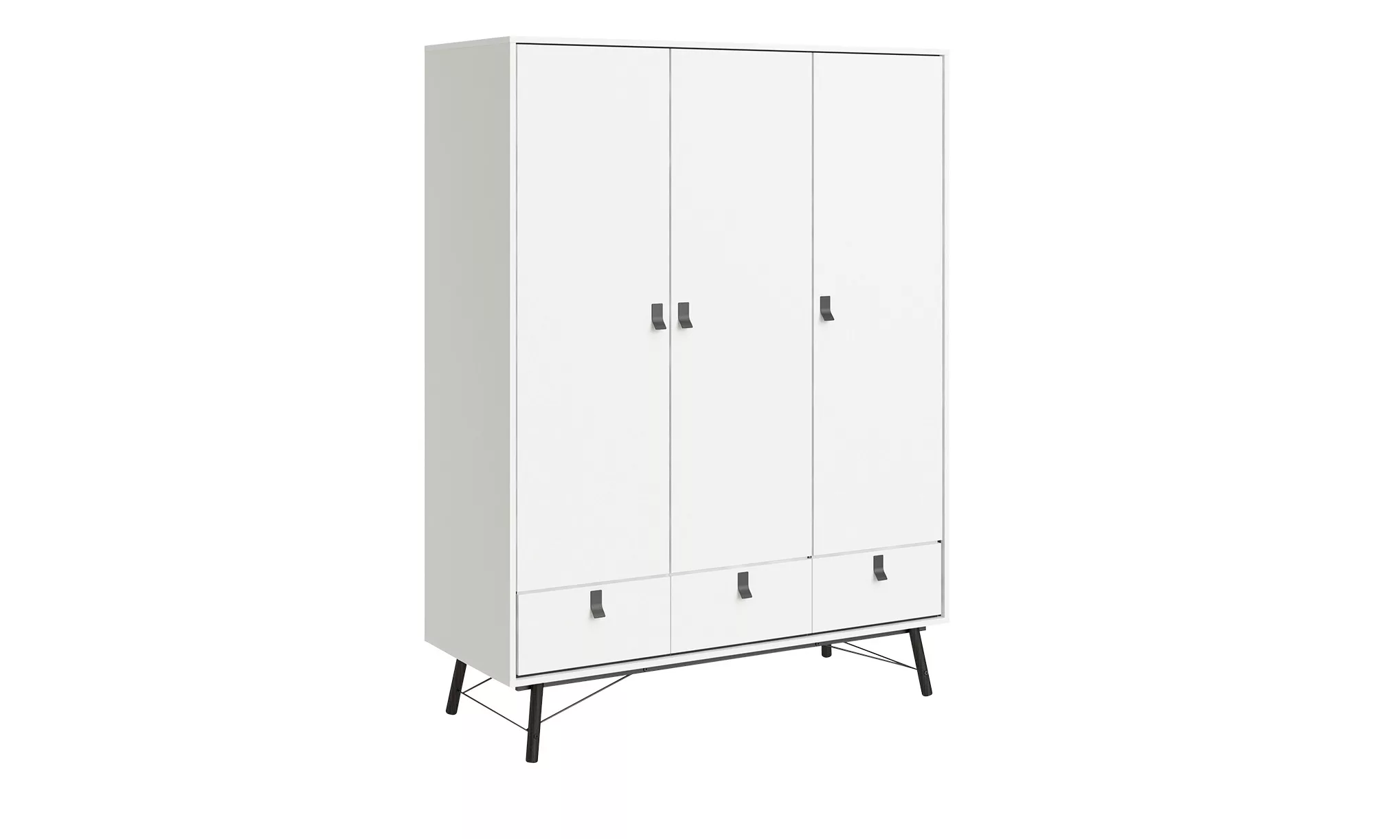 Drehtürenschrank  Ripley ¦ weiß ¦ Maße (cm): B: 150 H: 200 T: 60 Schränke > günstig online kaufen