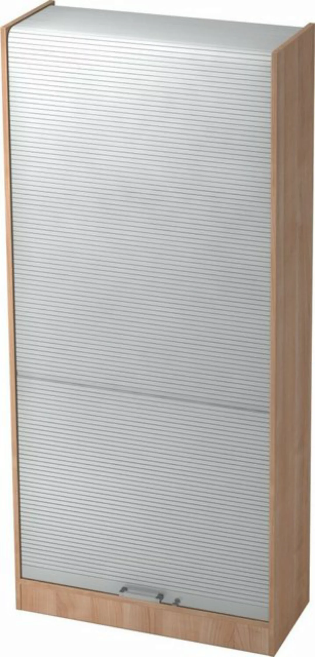 HAMMERBACHER Aktenschrank Rollladenschrank Solid 5OH BxTxH 90x40x200,4cm Gr günstig online kaufen