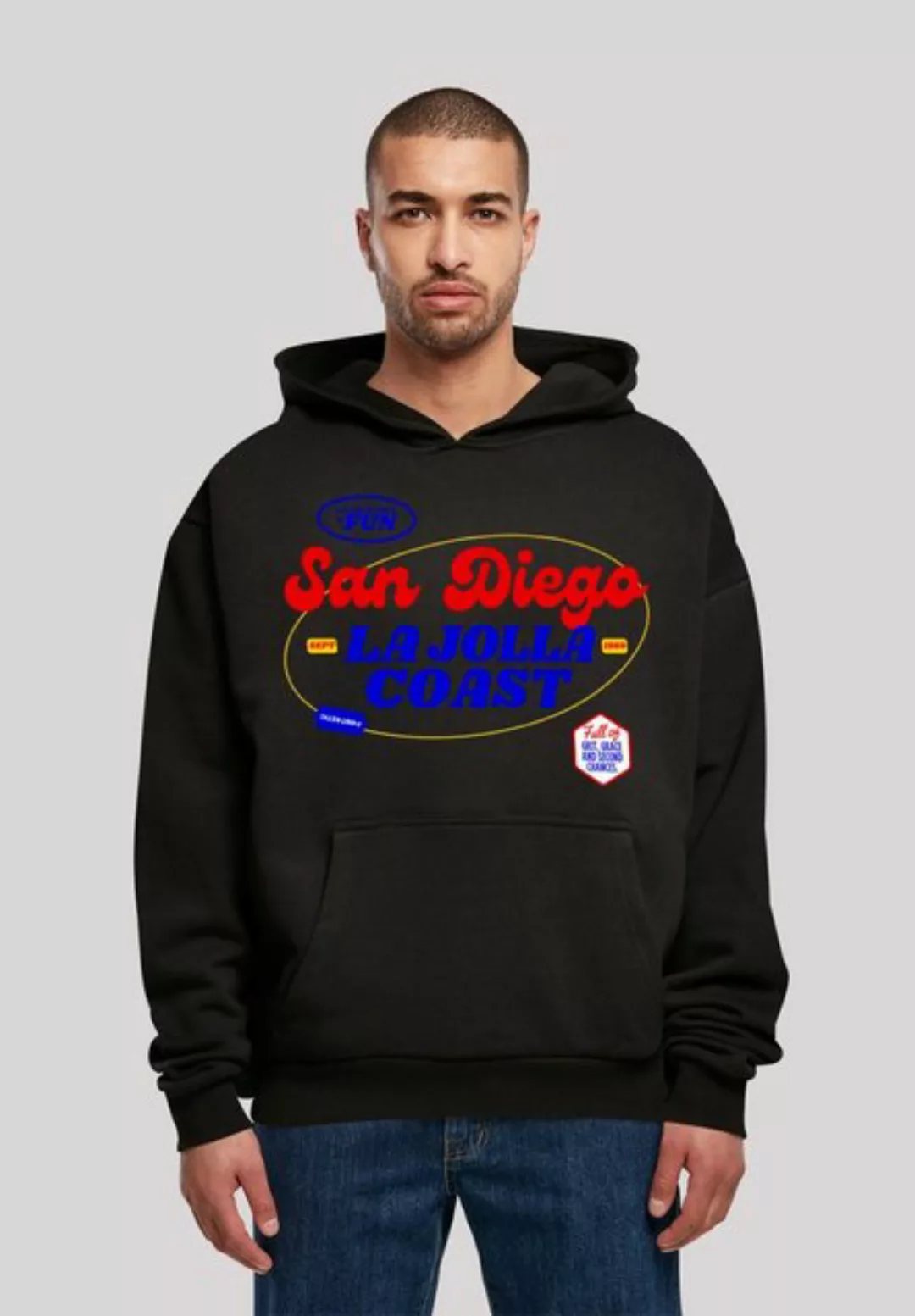 F4NT4STIC Kapuzenpullover San Diego OVERSIZE HOODIE Print günstig online kaufen