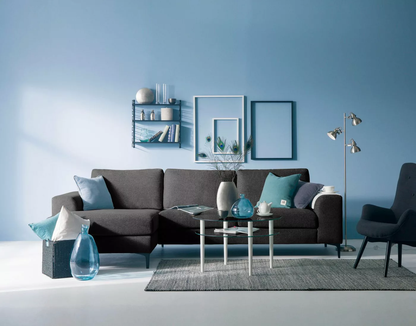 INOSIGN Ecksofa Henry, mit Metallbeinen, in modernem Design günstig online kaufen