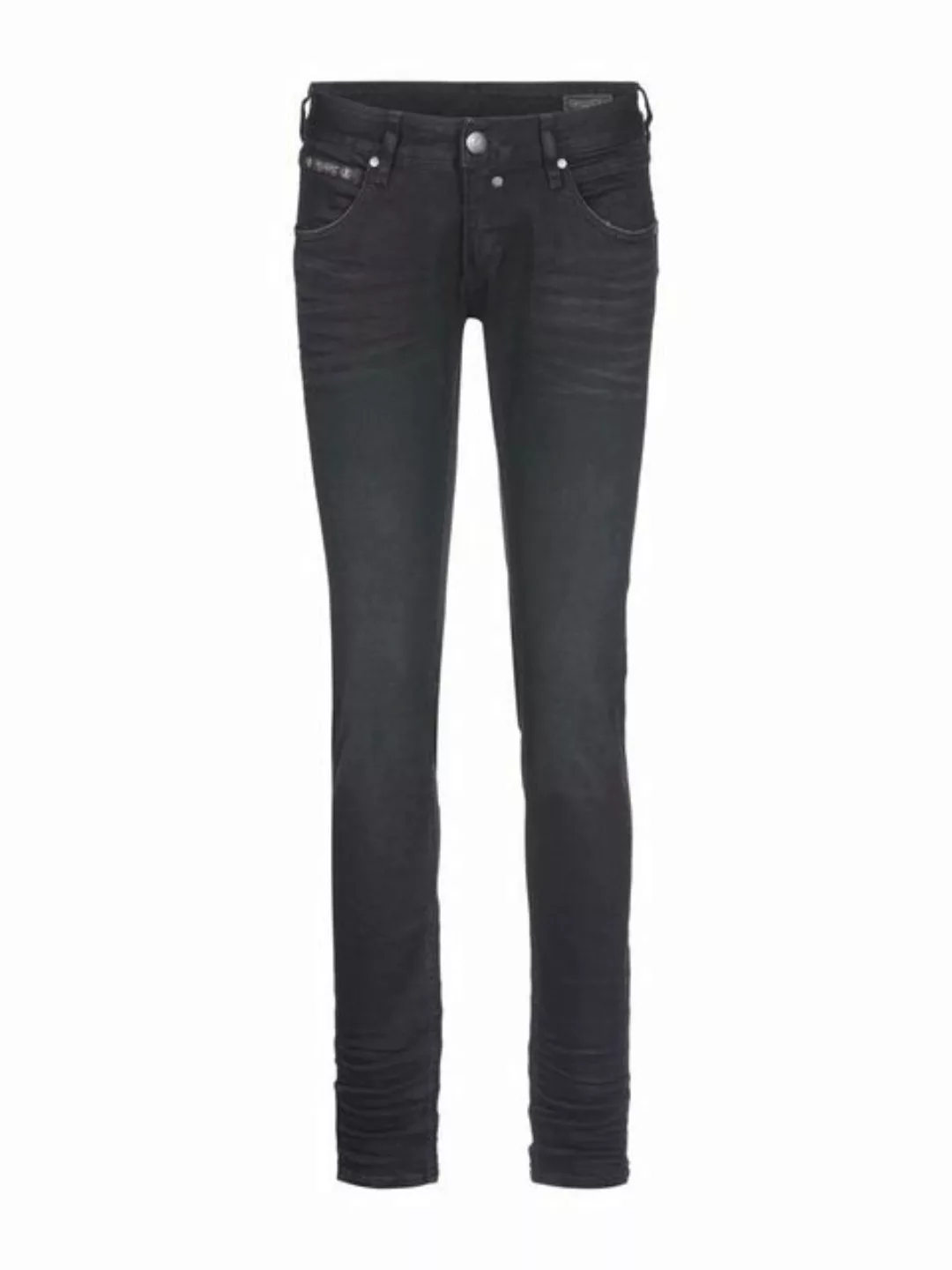 Herrlicher Slim-fit-Jeans Touch Slim Recycled Denim Black Stretch im Five-P günstig online kaufen