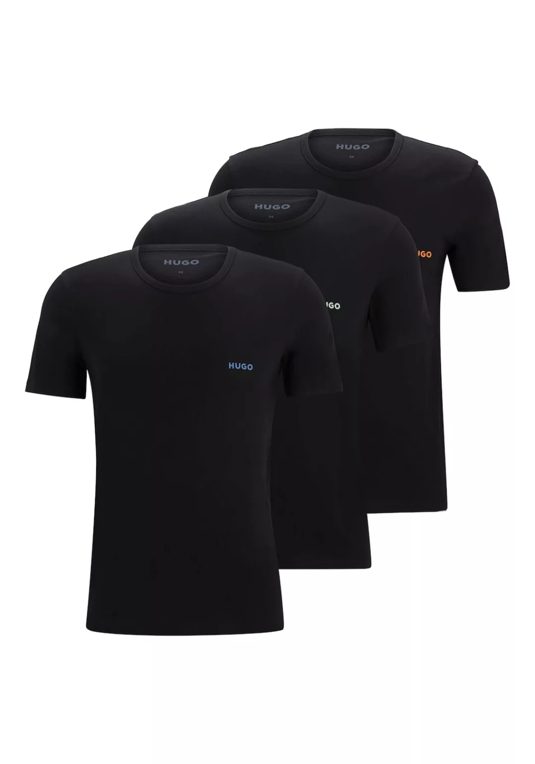 HUGO T-Shirt "T-Shirt T-SHIRT RN TRIPLET P 10217251 01 3er Pack" günstig online kaufen