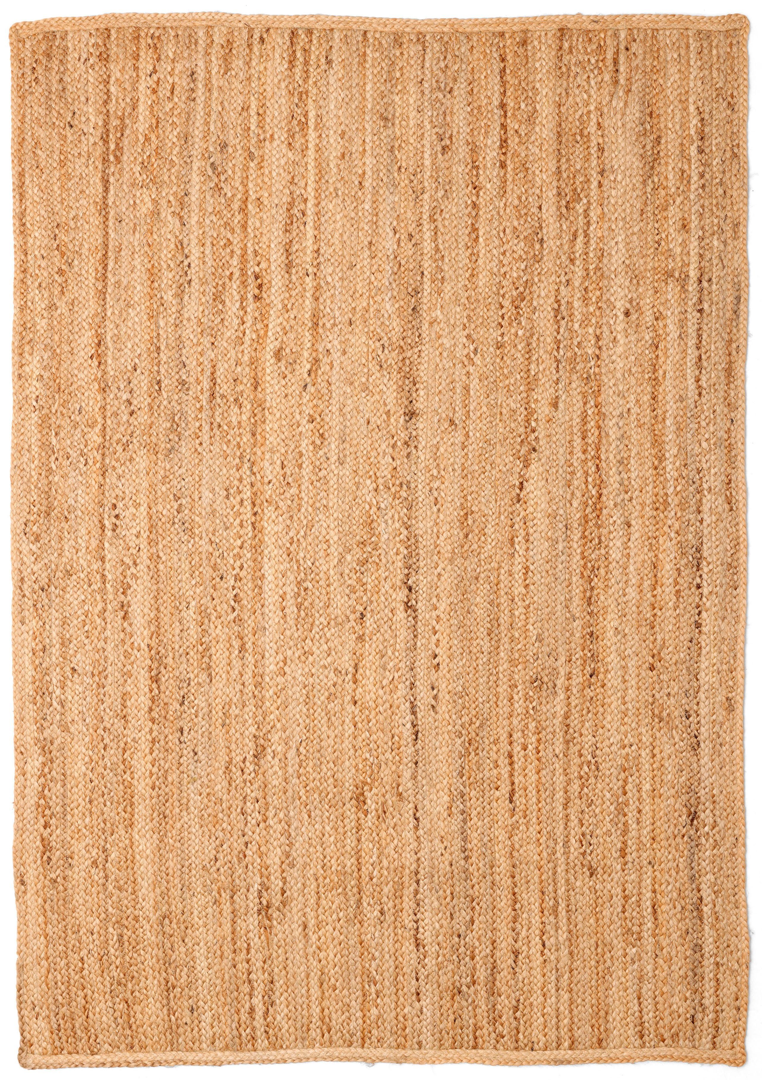 my home Teppich »Bjarka«, rechteckig, 10 mm Höhe, meliert, 100% Jute, handg günstig online kaufen