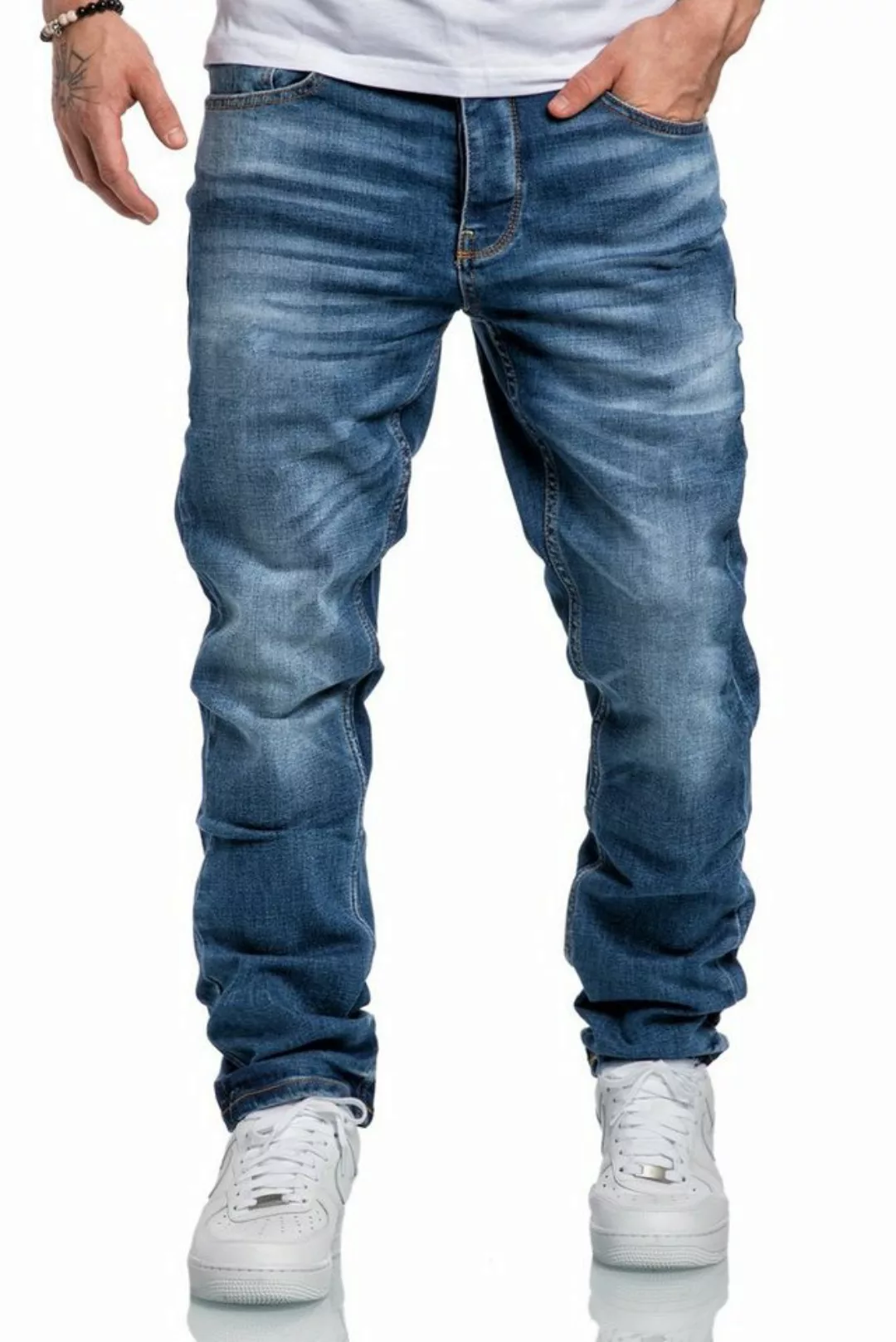 Amaci&Sons Straight-Jeans WICHITA Jeans Regular Slim günstig online kaufen