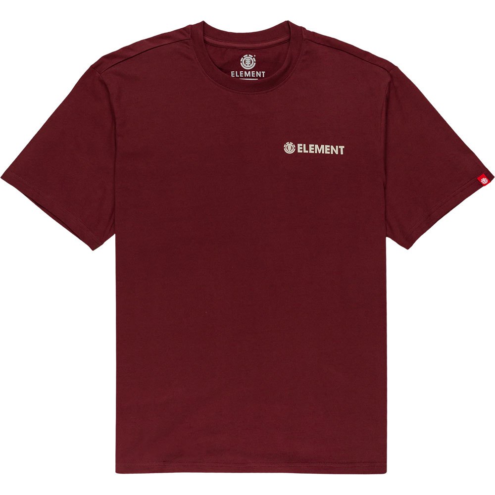 Element Blazin Chest Kurzärmeliges T-shirt S Vintage Red günstig online kaufen