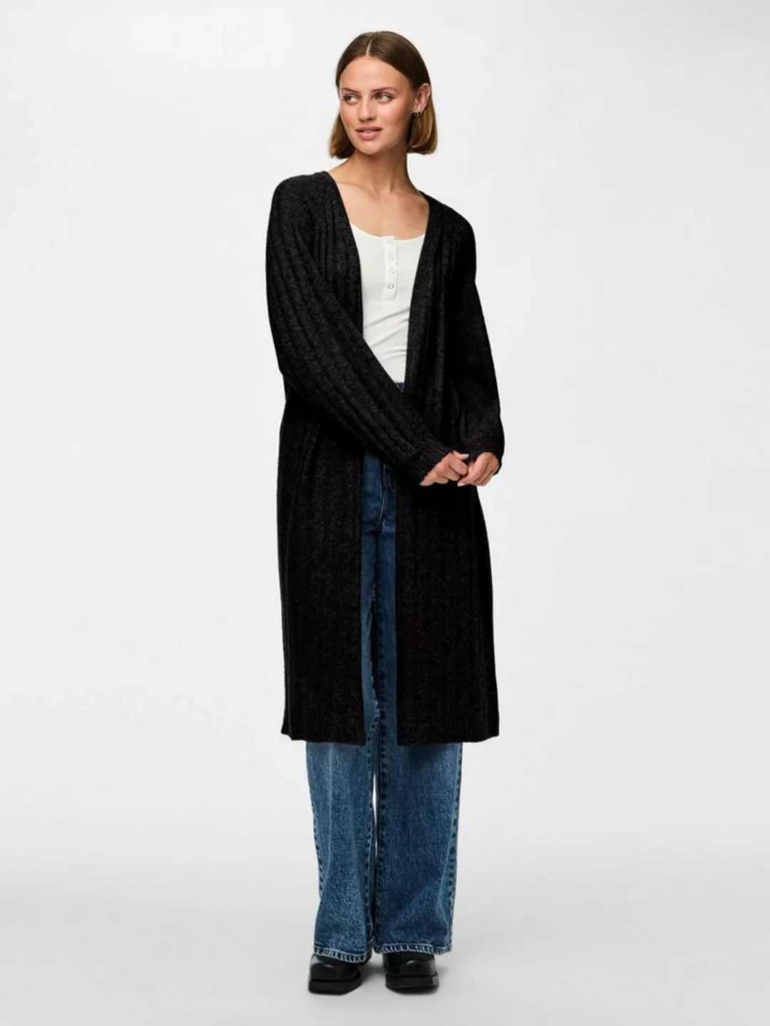 pieces Strickjacke PCMAGGY LS LONG KNIT CARDIGAN NOOS BC günstig online kaufen