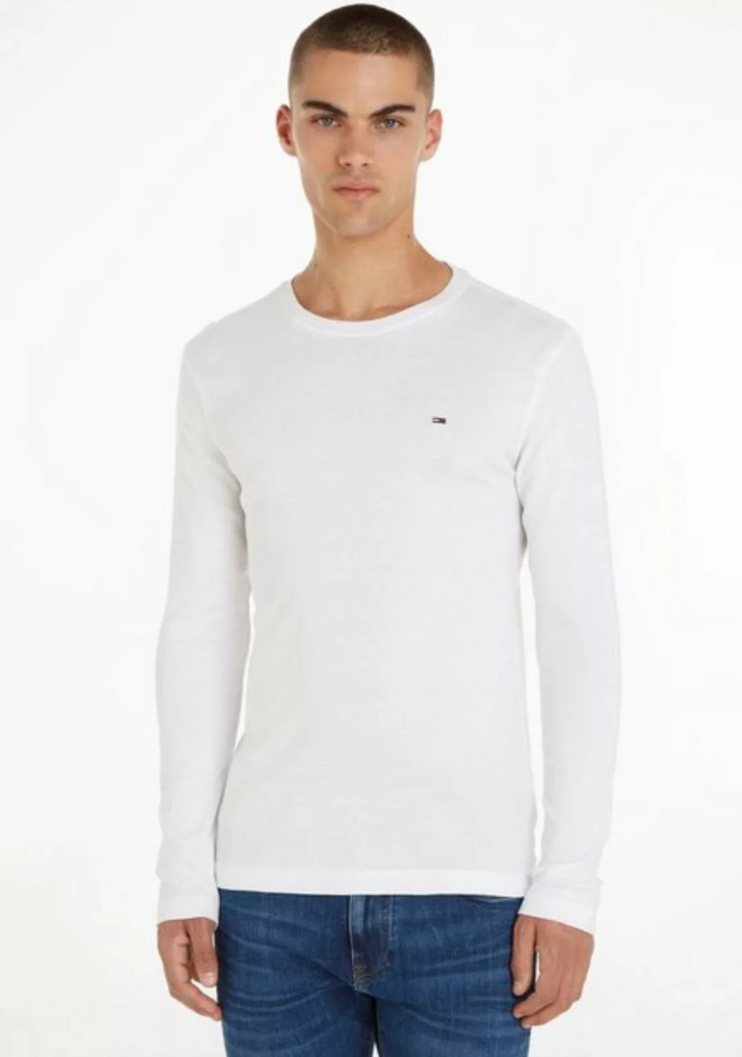 Tommy Jeans Langarmshirt TJM ORIGINAL RIB LONGSLEEVE TEE günstig online kaufen