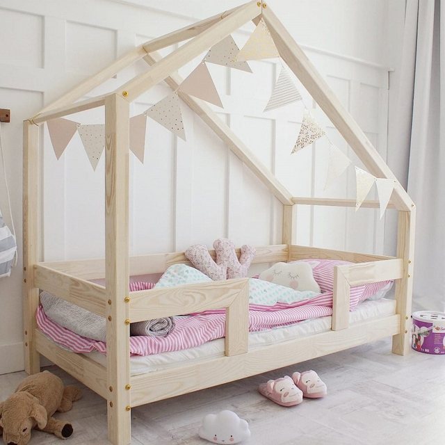 DB-Möbel Kinderbett COCO DUO BED MIT GERADER SCHIENE 200x90 günstig online kaufen