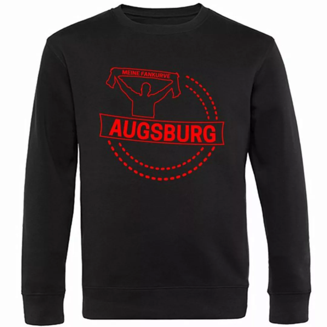 multifanshop Sweatshirt Augsburg - Meine Fankurve - Pullover günstig online kaufen