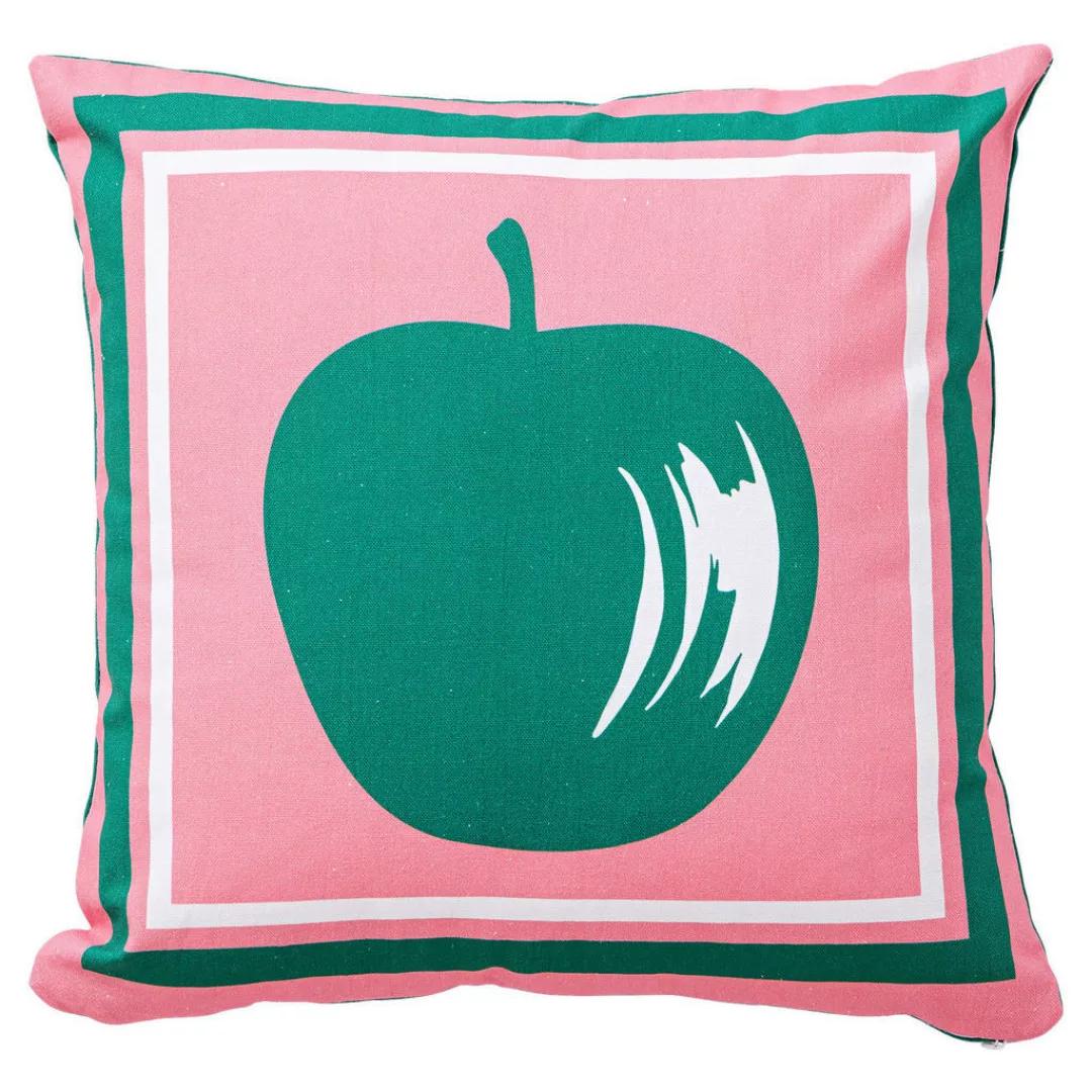 Dekokissen Fruits pink Baumwolle B/L: ca. 40x40 cm günstig online kaufen