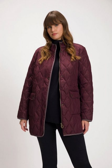 Ulla Popken Steppjacke Steppjacke wasserabweisend 2-Wege-Zipper günstig online kaufen