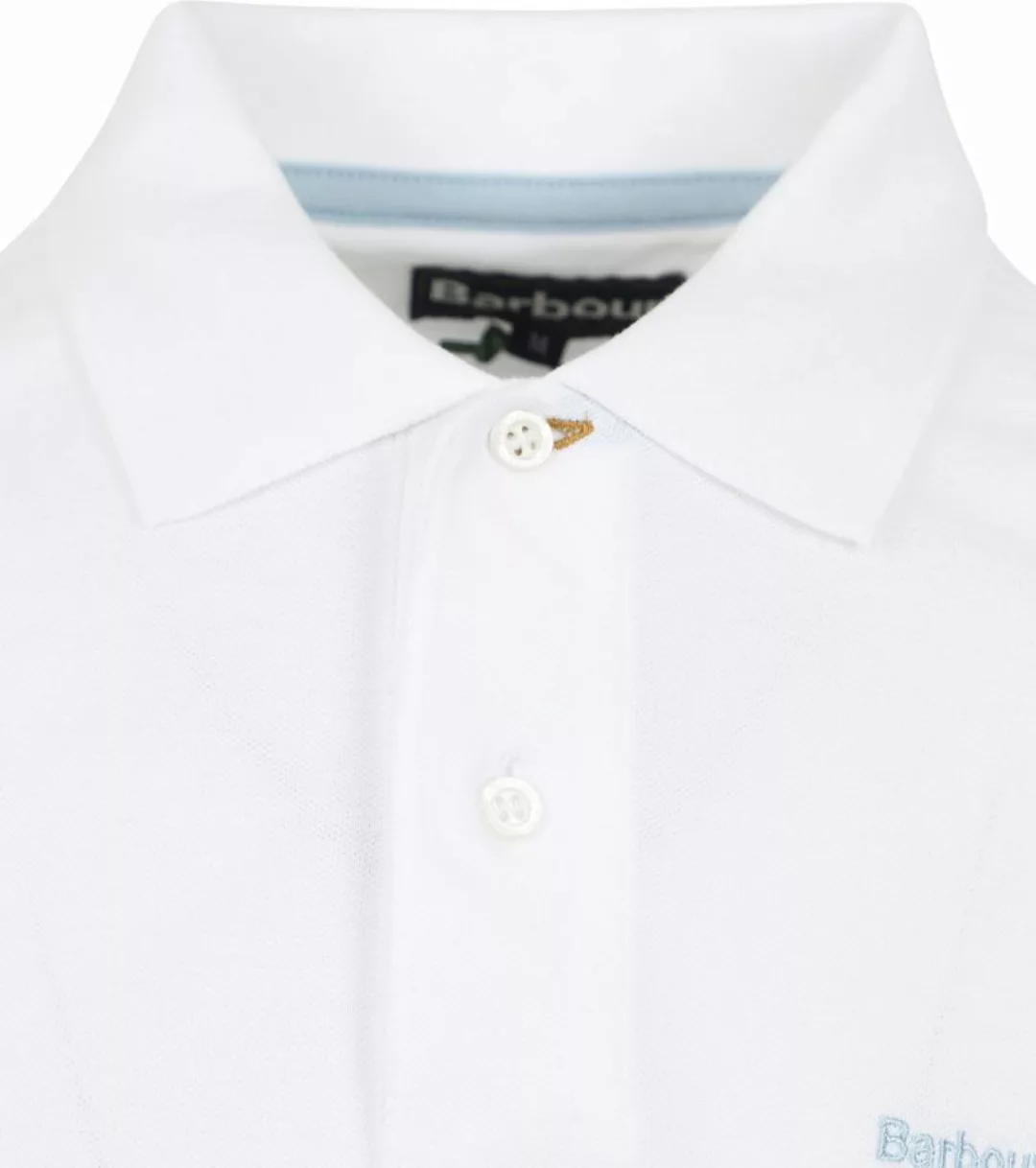 Barbour Poloshirt Weiß - Größe XL günstig online kaufen
