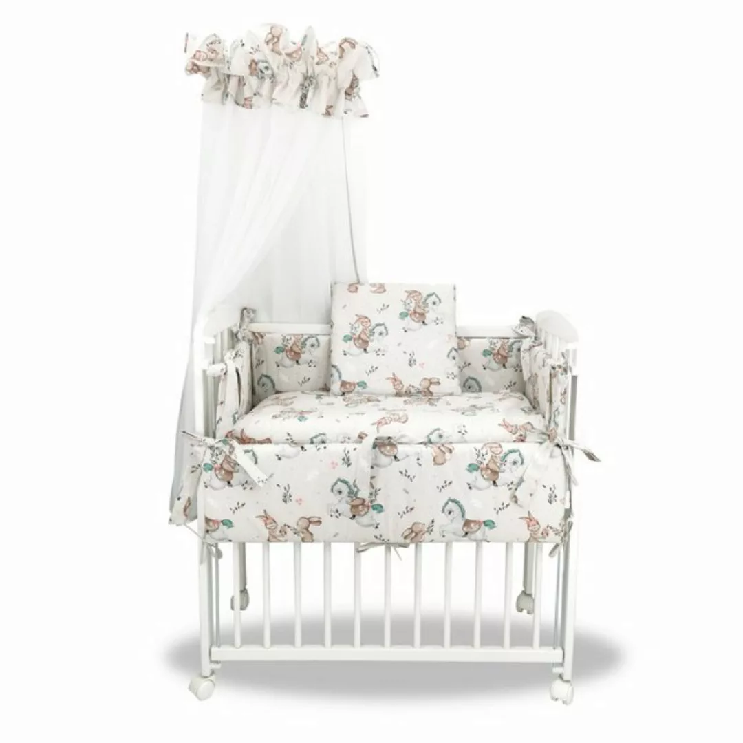 Baby-Delux Beistellbett Babybett Pony, Stillbett 90x40 weiß höhenverstellba günstig online kaufen