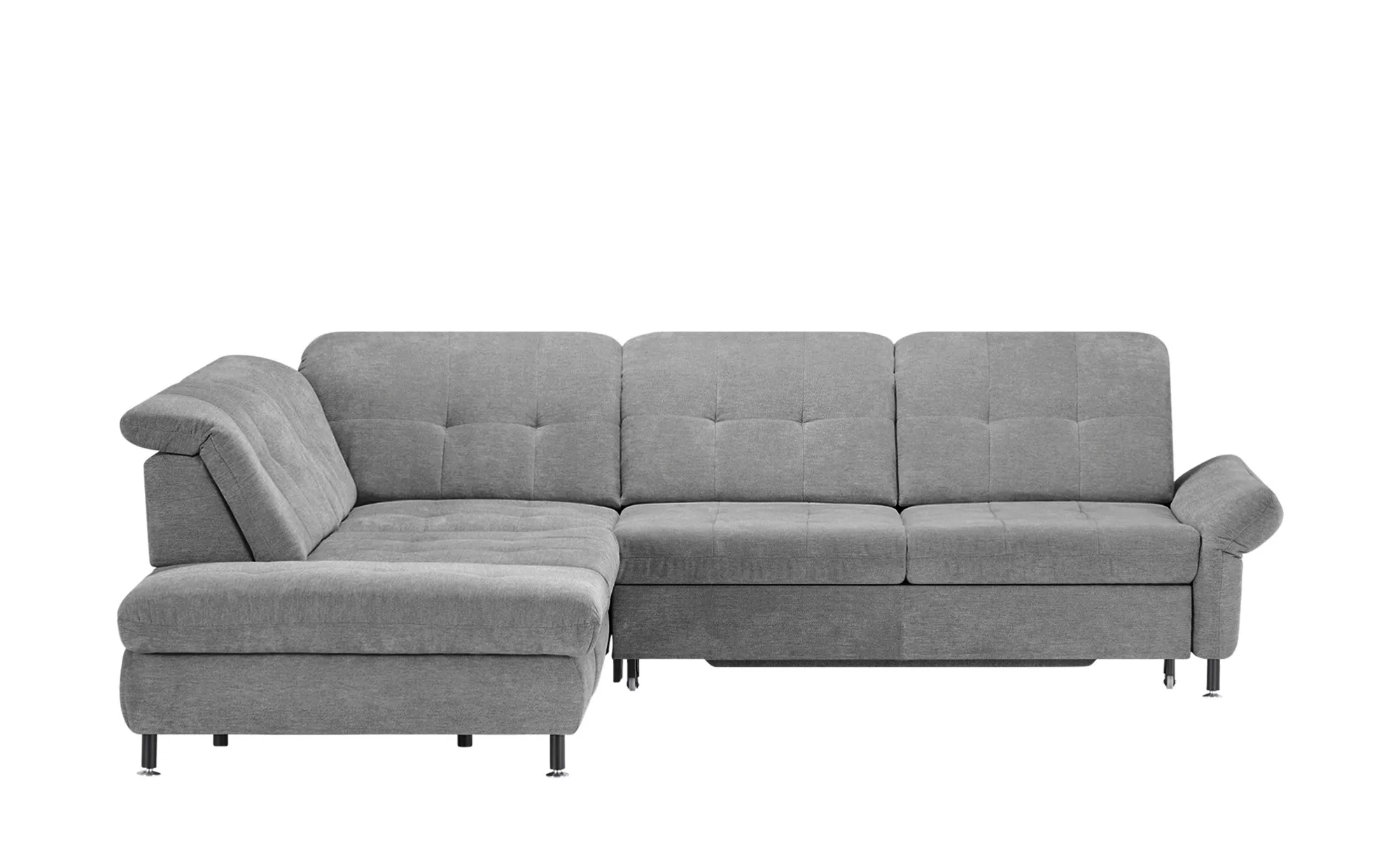 Ecksofa - grau - 296 cm - 85 cm - 260 cm - Polstermöbel > Sofas > Ecksofas günstig online kaufen