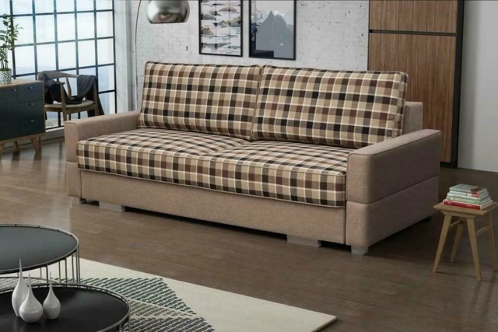 JVmoebel Sofa, Mit Bettfunktion günstig online kaufen