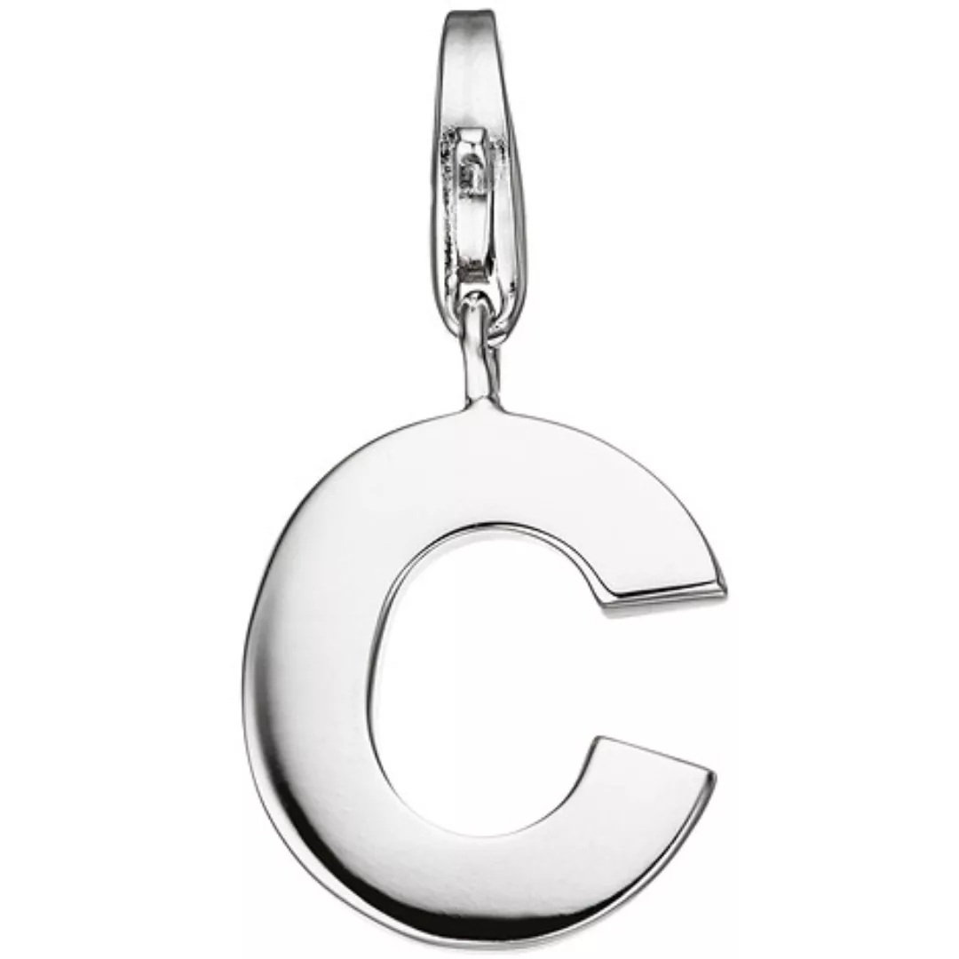 SIGO Einhänger Charm Buchstabe C 925 Sterling Silber Anhänger für Bettelarm günstig online kaufen