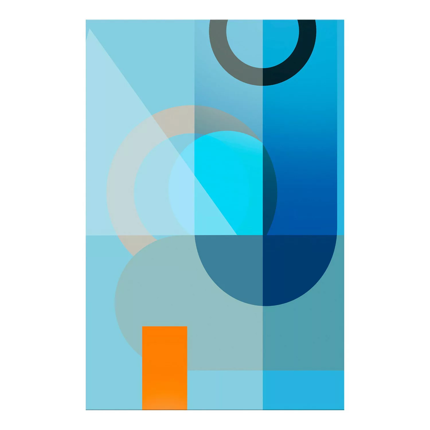 home24 Wandbild Blue Surface günstig online kaufen