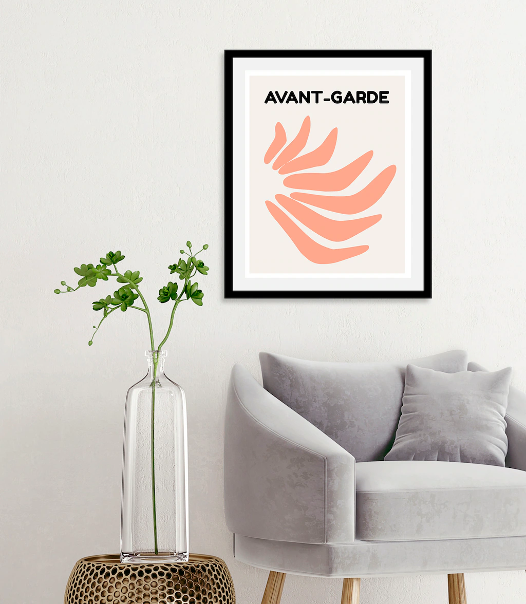 queence Bild "Avant-Garde III", (1 St.), HD Premium Poster-Druck inkl. Holz günstig online kaufen