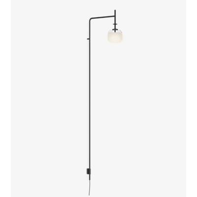 Vibia Tempo 5764 Wandleuchte LED mit Stecker, graphit günstig online kaufen