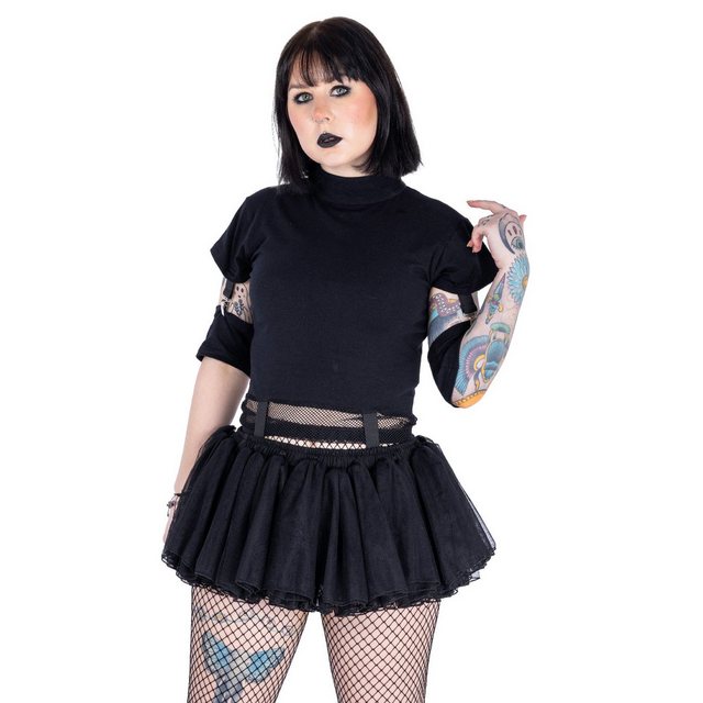 Poizen Industries Unterrock Cala Schwarz Mini Tutu günstig online kaufen