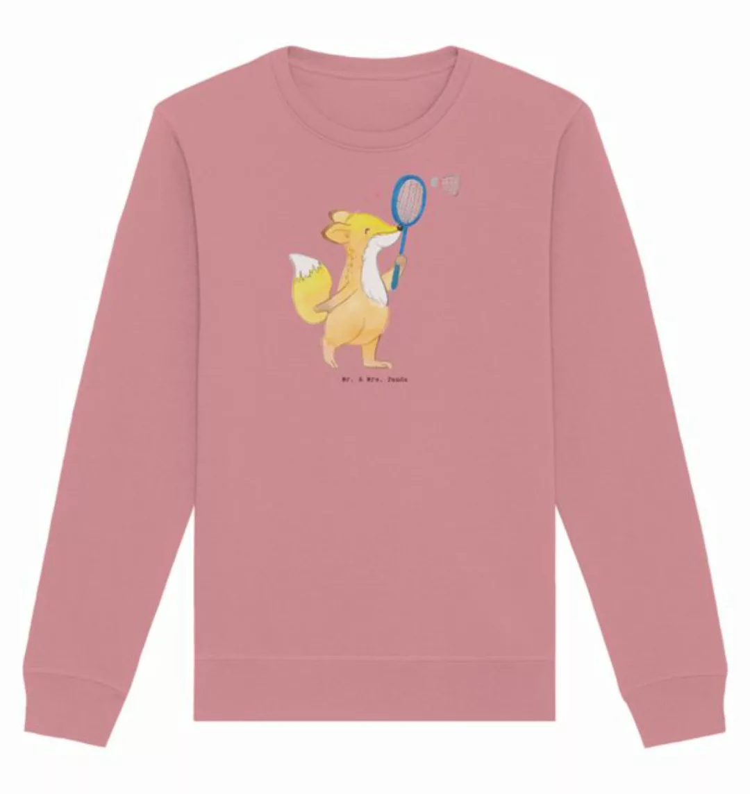 Mr. & Mrs. Panda Longpullover Größe S Fuchs Federball spielen - Canyon Pink günstig online kaufen